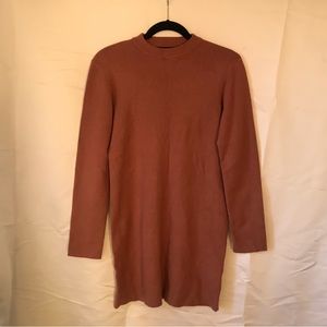 Forever 21 long sleeve knit sweatshirt dress